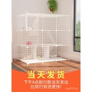 Sangkar Kucing Rumah Villa Ruang Bebas Besar Dalaman dengan Tandas Kecil Kucing Rumah Kucing Besar S