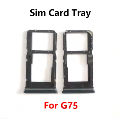 For Motorola Moto G75 Sim Card Slot Tray Holder Sim Card Reader Socket Replacement Parts