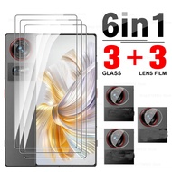 6in1 Protective Glass For ZTE nubia Z70 Z60 Ultra Z70S Ultra 5G Camera Tempered Glass Screen Protect