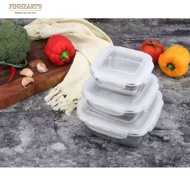 GAVIA STAINLESS STEEL SUS304 LUNCH BOX SPILL-PROOF LUNCH BOX/ SUS304 STAINLESS LUNCH BOX KL-25