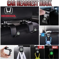 1PC HONDA WRV CRV HRV CITY CIVIC Quality Car Seat Headrest Hook Hanger Backseat Holder Accessories Accessori 2023 2024