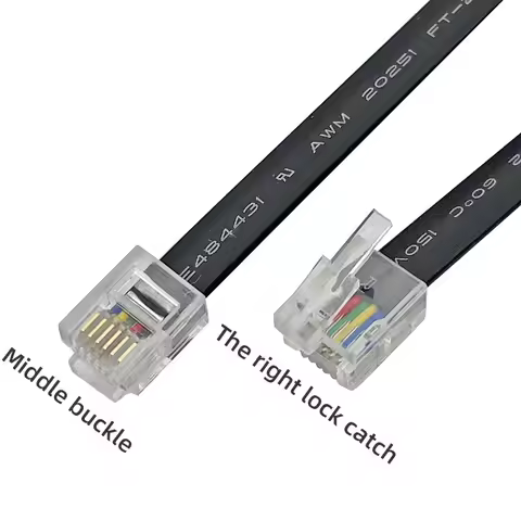 20cm/35cm/50cm ev3 Rightwing switch the data cable of the middle 6P6C RJ45 connector rj12 cable nxt 