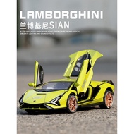 Aloi Lamborghini Lightning Model Kereta Sukan Super Simulasi Kereta Mainan Kanak-kanak Model Kereta 
