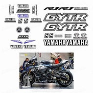 RZMOTO R1 R1M 15-22 GYTR เปลือกติดรถจักรยานยนต์แบบติดภายนอก สติกเกอร์สปอนเซอร์สำหรับตกแต่งและดูแลรถจ