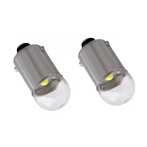 10Pcs Small Size Bulb Shorter BA9S T4W LED Car light T2W T3W H6W interior License Plate light 3030 L