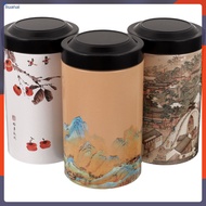 【Ready Stock】  3 Pcs Cookie Container Cute Jar Vintage Foods Storage Large Biscuit Tin liuanai