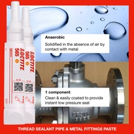 50ML Loctite 565 THREAD PIPE SEALANT LEAK WATERPROOF PVC TAPE SILICONE FIX STAINLESS STEEL 567 545 M