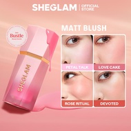 Sale | SHEGLAM Color Bloom Liquid Blush Matte Finish Love Cake Gel Cream Blush Memerah pipi