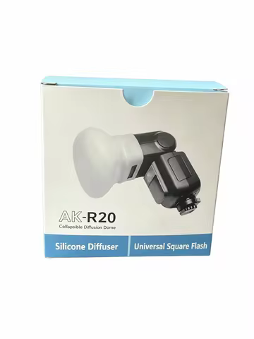 Universal Silicone Flash Diffuser for Godox AD200 AD200Pro V1 V100 V860III Yongnuo Canon Nikon Sony