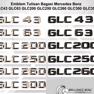 MERCEDES GLC43 GLC63 GLC200 GLC250 GLC260 GLC300 GLC350 - GLC43, CHROME WRITING EMBLEM