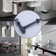 V-Trap Botol Stainless Hitam / Pembuangan Wastafel Stainless Hitam