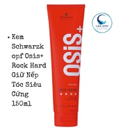 Schwarzkopf Osis+ Rock Hard Cream (L4) Super Hard Hold and Styling 150ml