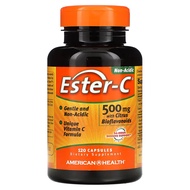 American Health Ester-C with Citrus Bioflavonoids 1000 mg (500 mg per Capsule)