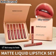Velvet Matte Lip Glaze Set: 6-Pack, Long-Lasting Color, in the Philippines【FDA】
