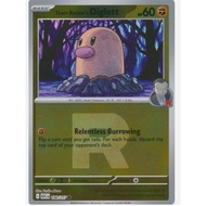 Team Rocket's Diglett 100/217 Reverse Holo - Team Rocket Pattern Ascended Heroes
