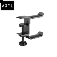 the Aryl™ Clamp-On Dual Headphone Holder