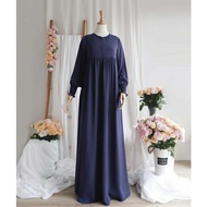 gamis auroraclo/dress auroraclo preloved/gamis fursan silk