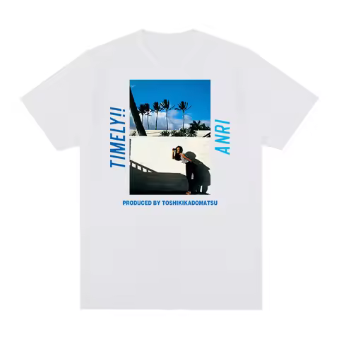 TOSHIKI KADOMATSU T-shirt Vintage Anri Timely City Pop Music Japanese Funk Cotton Men T shirt New TE