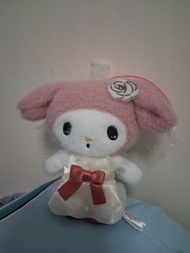 Sanrio  Melody 婚紗公仔