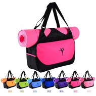 Multi-functional Waterproof Clothes Backpack Yoga Mat Bag Women's Handbags For Fitness Gym Pilates Travel Sports Bag Without Mat