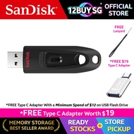 SanDisk Ultra USB 3.0 Flash Drive Thumb Drive  130mb/s 64GB 128GB 256GB 512GB CZ48 12BUY.SG OS