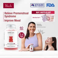 【Official】Unichi Saffron Gummy PRO，Relieve Premenstrual Syndrome（PMS）,Improve Mood,Enhances skin's n