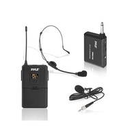 Pyle UHF 32-Channels wireless microphone- system set with headset