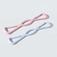 【LOTUS】8字健身拉繩 拉力器 開肩正背拉筋 伸展拉力帶 附收納袋