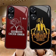 Z-28 PUBG Game Case Casing for Realme C30 OPPO A96 C30S A77 C33 A77S A76 A17 A36 C55 A57 A57S C67 HD
