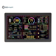 .5 Inch IPS LCD Display 5-Inch Type-C Chassis Secondary Screen Display Support Vertical Freely AIDA6