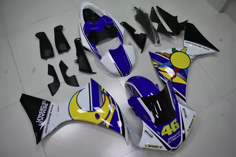Fairings YZF1000 R1 2009 - 2011 Fairing Blue White YZF1000 R1 10 11 Full Body Kits for YAMAHA YZFR1 
