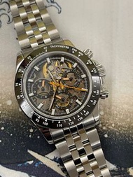 DAUMIER Rennsport Skeleton chrono (not Daytona)機械縷空計時馬錶