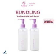 Noera 2 Pcs Bright & Glow Body Serum | Whitening Body Serum | 10x Extra Whitening Booster