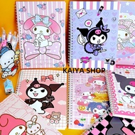 Student Sanrio A5 notebook Melody Kuromi Cinnamoroll notebook A5 Student Sanrio notebook Melody Kuro