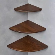 扇形牆角層板 三角形壁掛置物架 牆壁收納