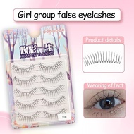 New 3d U-shaped False Eyelashes,korean Girl Group False Eyelashes,natural Eye Makeup E6h7