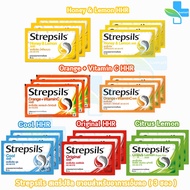 Strepsils สเตร็ปซิล 3,6,8 เม็ด [3 ซอง] ยาอมบรรเทาอาการเจ็บคอ 601