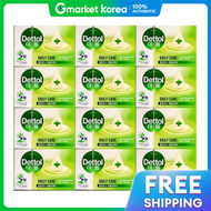 Dettol|Dettol Antibacterial Soap Daily Care 100g x12