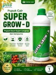 Pupuk SUPER GROW - D Kemasan 1 Liter Pupuk Nutrisi Daun Super Lengkap