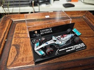 Mini Cut MINICHAMPS 1/43 2022 Bahlin Mercedes AMG W13 Russell