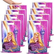 50pcs Tangled Princess Gift Bags Candy Loot Bag Baby Shower Party Supplies Biscuit Package Bag Snack