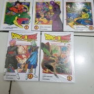 Komik Dragon Ball Super vol 1-5 set segel ori
