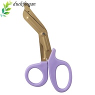DUCKIHOGAN Trauma Shears, Titanium plating 18cm Nurse Scissors, Stainless Steel Bandage Scissors