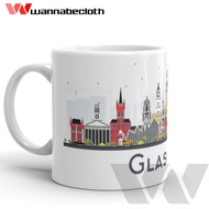 Glass Glasgow Scotlandia Mug Glasgow Scotlandia Souvenir Glasgow Scotlandia Mug World City v2