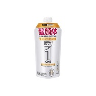 花王 男士Biore ONE 全效型全身清潔露（柔順髮膚型）花香皂香味 補充包 340ml《頭髮・臉部・身體皆可使用的男士Biore》沐浴乳