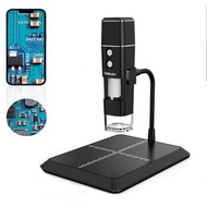 TOMLOV 1000X Magnification Digital Microscope 1080P HD Stamp PCB Coin Microscope