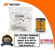 YAMAHA OIL FILTER Y15ZR Y16ZR XMAX R15 MT15 100% ORIGINAL 38B-E3440-01