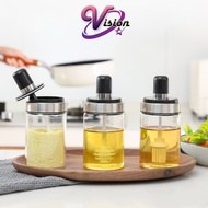 1 Pcs Condiment Bottle Spoon Condiment Tank Integrated Sealing jar Glass source
