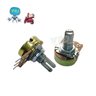 วอลลุ่มปรับความต้านทาน (แพ็ค 5ตัว)3ขา แกนยาว15 mm B1mB1kB5kB10kB20kB50kB100kB250kB500k