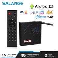 Salange Tanix TX68 TV Box Android12 Allwinner H618 2GB/4GB RAM 16GB 32GB/64GB BT AVI 3D 2.4G&amp;5G Wifi 4K HDR Media Player Set Top Box